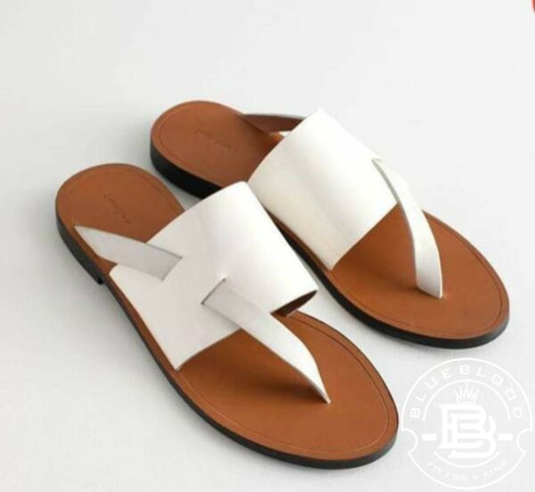 White Thong Slippers