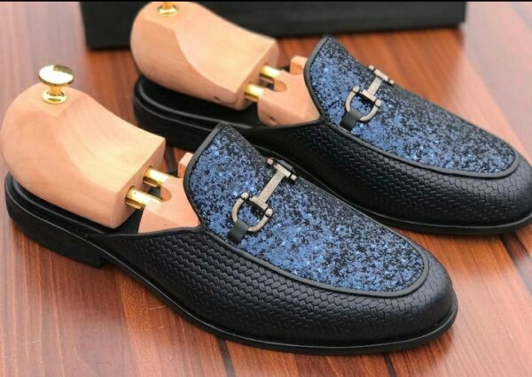 Gold Strap Mules - Image 2