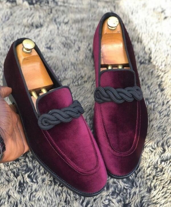 Braided Suede Loafers - Image 4